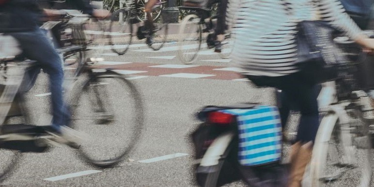 Cyklister.